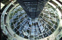 Germany: Inside the cupola of the Reichstag